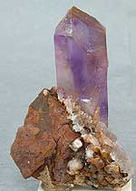 Amethyst Quartz on matrix Brandberg Namibia Quartz