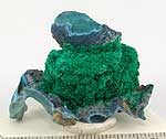 Malachite and Shattuckite Kaokoveld Namibia 